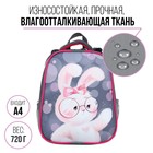 Рюкзак каркасный 38 х 30 х 16 см, эргономичная спинка, Calligrata Probag "Зайчик" (школьный, с ситемой роста) 7574270 - фото 4412967