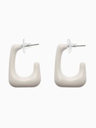 Серьги акриловые «Тренд» рамка, цвет белый - Фото 5