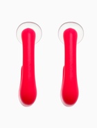 Серьги акриловые «Тренд» рамка, цвет ярко-малиновый - Фото 7