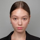 Серьги металл «Полукруг» закрытие, цвет жёлтое золото - Фото 5