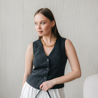 Серьги металл «Полукруг» закрытие, цвет жёлтое золото - Фото 3