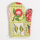 Варежка-прихватка Доляна "Яблочки" 23*15 см, 100%пэ - Фото 3