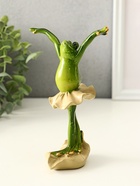 Фигурка полистоун лак «Лягуха балерина: полёт», 17×7×10 см - Фото 4