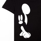 Футболка «Mickey» Микки Маус, цвет чёрный - Фото 2