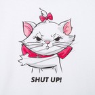 Футболка «Мари» Коты аристократы oversize, цвет белый - Фото 2