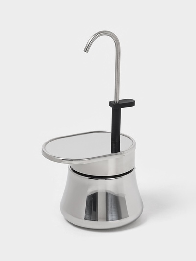 Кофеварка гейзерная Magistro Semi, на 6 чашек, 300 мл, нержавеющая сталь