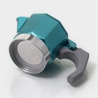 Кофеварка гейзерная Доляна Azure, на 1 чашку, 50 мл, алюминий, бирюзовая - Фото 5