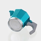 Кофеварка гейзерная Доляна Azure, на 3 чашки, 150 мл, алюминий, бирюзовая - Фото 5