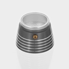 Кофеварка гейзерная Magistro Moka, на 1 чашку, 50 мл, алюминий, серая - Фото 6