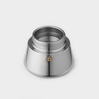 Кофеварка гейзерная Magistro Classic, на 6 чашек, 300 мл, индукция, нержавеющая сталь - Фото 4