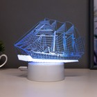 Светильник сенсорный «Фрегат» LED 7 цветов USB/от батареек белый - Фото 3