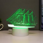 Светильник сенсорный «Фрегат» LED 7 цветов USB/от батареек белый - Фото 5