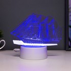 Светильник сенсорный «Фрегат» LED 7 цветов USB/от батареек белый - Фото 6
