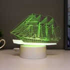 Светильник сенсорный «Фрегат» LED 7 цветов USB/от батареек белый - Фото 8