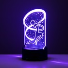 Светильник сенсорный «Гимнастка» LED 7 цветов USB/от батареек - Фото 9