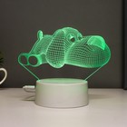 Светильник сенсорный "Собачка" LED 7 цветов USB/от батареек белый RISALUX - фото 21488703
