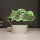 Светильник сенсорный "Собачка" LED 7 цветов USB/от батареек белый RISALUX - фото 21488706