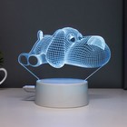 Светильник сенсорный "Собачка" LED 7 цветов USB/от батареек белый RISALUX - фото 21488707