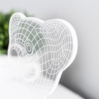 Светильник сенсорный «Мишутка» LED 7 цветов USB/от батареек белый - Фото 10