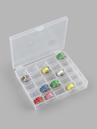 Органайзер для ниток, на 25 шпулек, 12×10.5×2.5 см, прозрачный - Фото 2