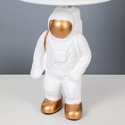 Настольная лампа 16868/1 E14  40Вт бело-золотой 22,5х22,5х42 см RISALUX - фото 6543625