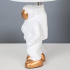 Настольная лампа 16868/1 E14  40Вт бело-золотой 22,5х22,5х42 см RISALUX - фото 6543626