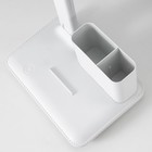Настольная лампа сенсорная LED 10Вт АКБ USB белый 17х25,5х29 см - Фото 7