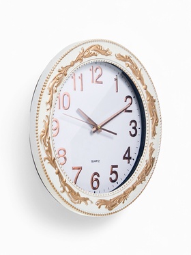 Часы настенные "Грация", d-38 см, дискретный ход