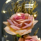Ночник колба "Три розы! LED 3AAA 10х10х25 см RISALUX - Фото 4