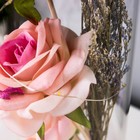 Фигурка светящаяся колба RISALUX «Три розы», LED-ночник, 3×AAA, 12×12×28.5 см - Фото 5