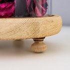 Фигурка светящаяся колба RISALUX «Три розы», LED-ночник, 3×AAA, 12×12×28.5 см - Фото 6