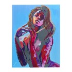 Алмазная мозаика с частичным заполнением на подрамнике «Девушка в красках», 30 х 40 см - Фото 3