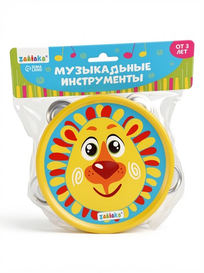 Музыкальная игрушка бубен «Давай поиграем!»