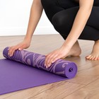 Коврик для йоги Sangh «Мандала», 173х61х0,4 см, цвет фиолетовый - фото 3869359