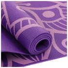 Коврик для йоги Sangh «Мандала», 173х61х0,4 см, цвет фиолетовый - фото 9580206