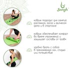 Коврик для йоги Sangh «Авокадо», 173х61х0,4 см, цвет зелёный - фото 9580215