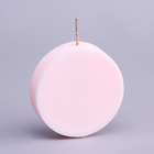 Свеча фигурная "Солнце и луна", 6х2,5 см, розовая - Фото 1