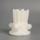 Свеча фигурная "Колонна маленькая", 7,5 см, белая - Фото 6