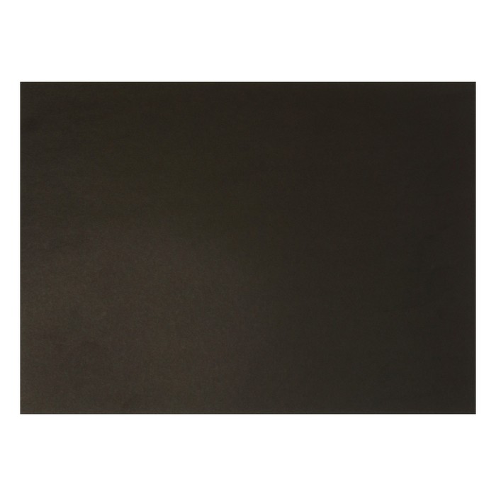 Картон цветной А4, 190 г/м2, немелованный, чёрный, цена за 1 лист - Фото 1