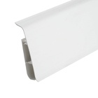 Плинтус напольный «Деконика», 70×2200 мм, цвет 001 белый - Фото 3