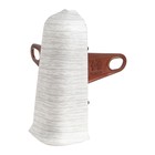 Угол наружный (внешний) для плинтуса «Деконика», с крепежом, 70 мм, цвет 265 клен патина - Фото 2