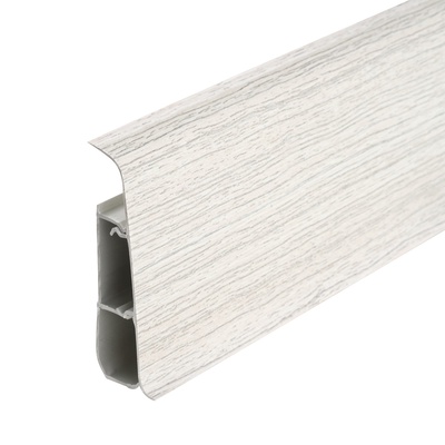 Плинтус напольный «Деконика», 70×2200 мм, цвет 253 ясень серый