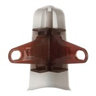 Угол наружный (внешний) с крепежом для плинтуса «Деконика», 70 мм, цвет 253 ясень серый - Фото 3