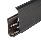 Плинтус напольный «Деконика», 70×2200 мм, цвет 303 Венге темный - Фото 5