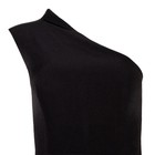 Платье женское на одно плечо MIST миди, р. 42, черный - Фото 7