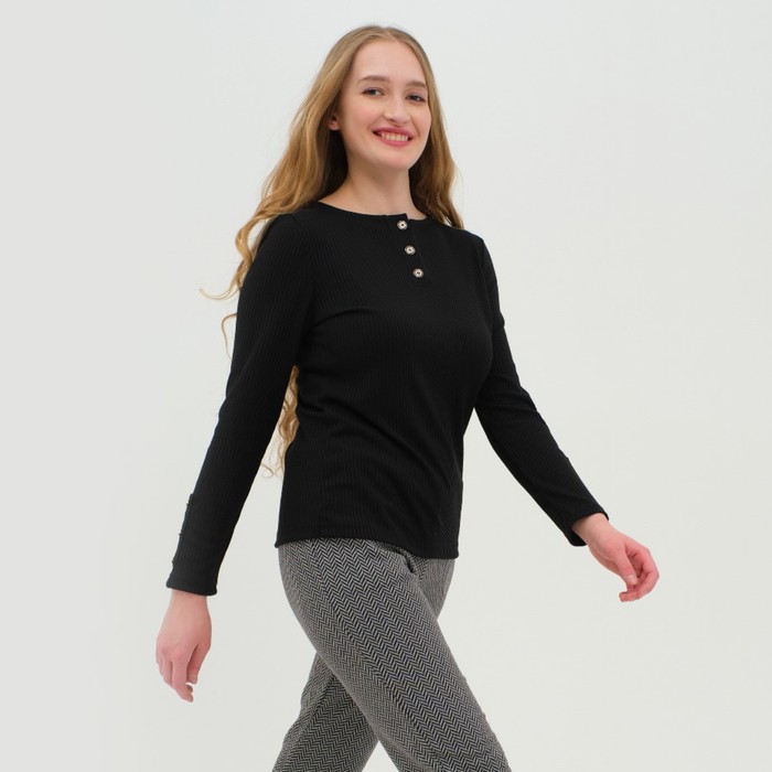 Джемпер женский, цвет чёрный, размер 46 52933