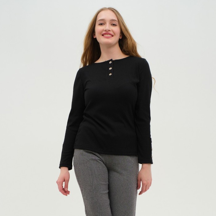 Джемпер женский, цвет чёрный, размер 46 52933