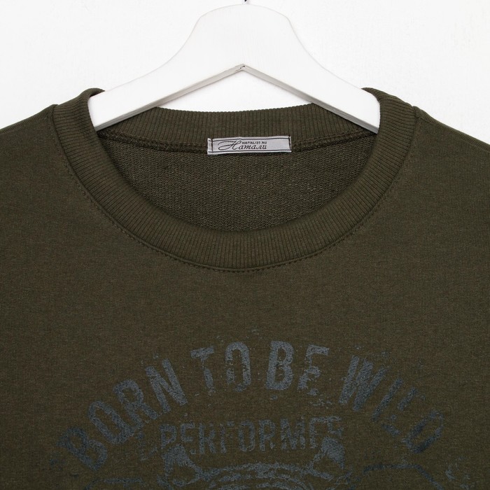 Свитшот женский, цвет хаки, размер 50 52939