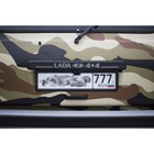 Камера заднего вида Interpower IP-616HD (рамка под номерной знак) угол обзора 110°; IP68 - фото 51770408