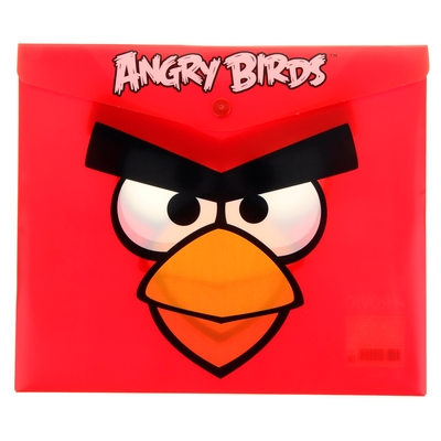Папка-конверт с кнопкой А5, Angry Birds